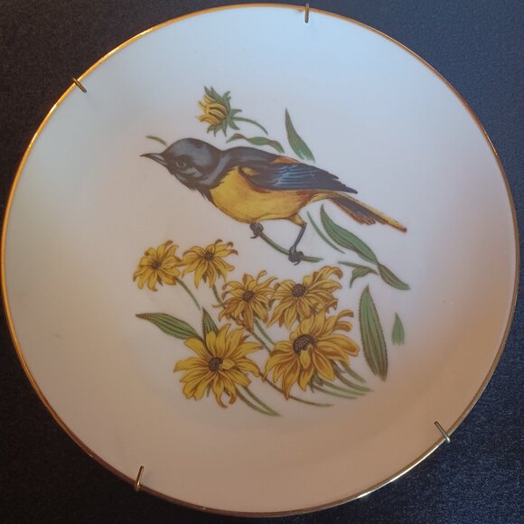 Bavaria Schumann Arzberg Bird Plate - Picture 1 of 2
